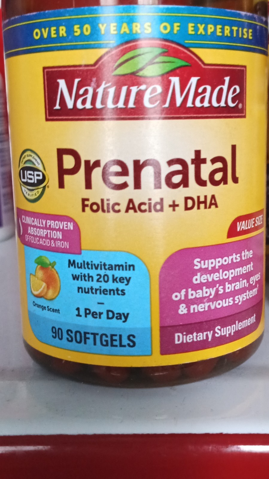 5 bottles Nature Made Prenatal+DHA, Mason CoQ10+Fish Oil, Kuenking Keto Gummies