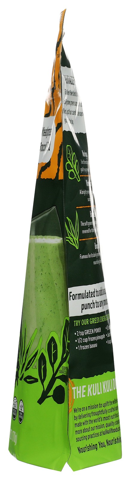 Green Power Kuli Organic Super Greens Powder 6Oz 1 Pack