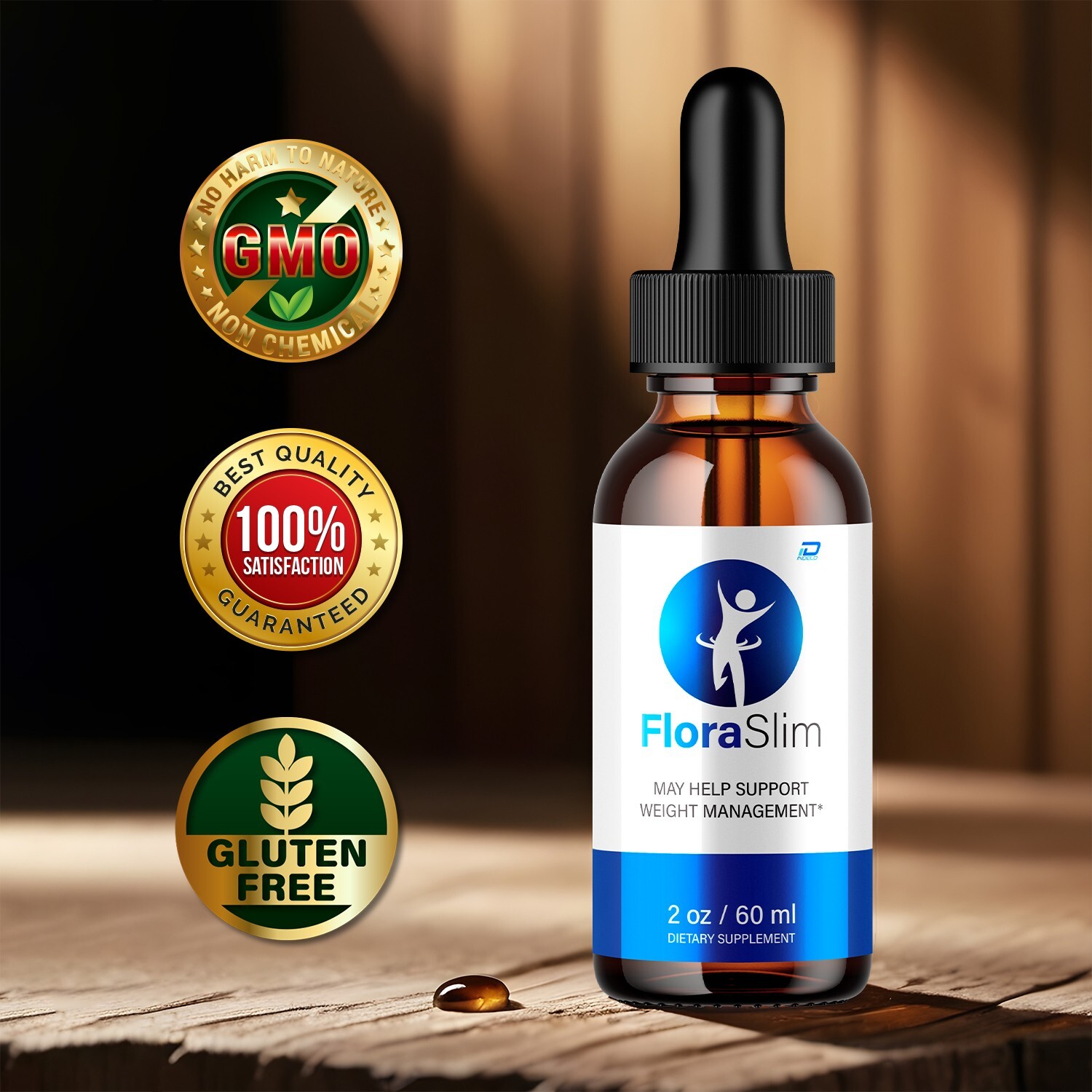 (5 Pack) FloraSlim Metabolism Drops-FloraSlim Metabolic Support Supplement