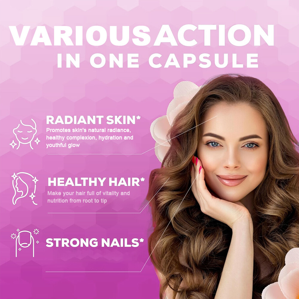 Multi Collagen 2250mg – Type I, II, III, V, X – Healthy Hair, Skin, Nails
