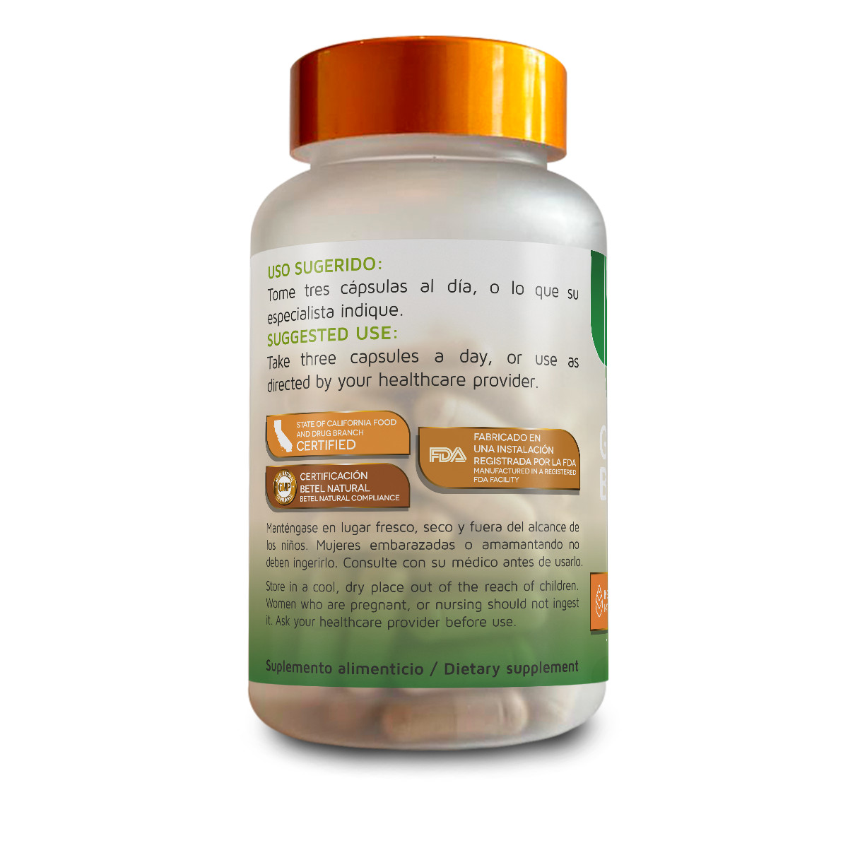 Premium Ginkgo Biloba Caps by Betel Natural – Healthy Brain Function – 1000 mg
