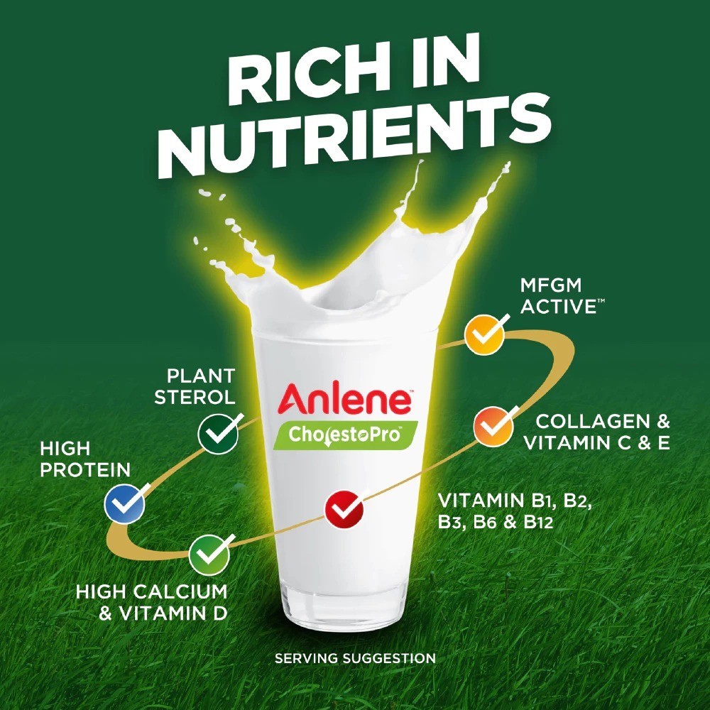 Anlene Gold 5X CholestrolPro Adult Milk Formula Powder 800g (Bundle of 3)