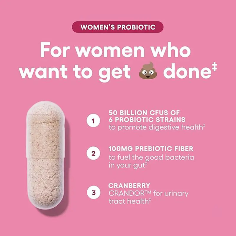 Tarmya’s Probiotics for Women – PH Balance, Digestive, UT, & Feminine Health