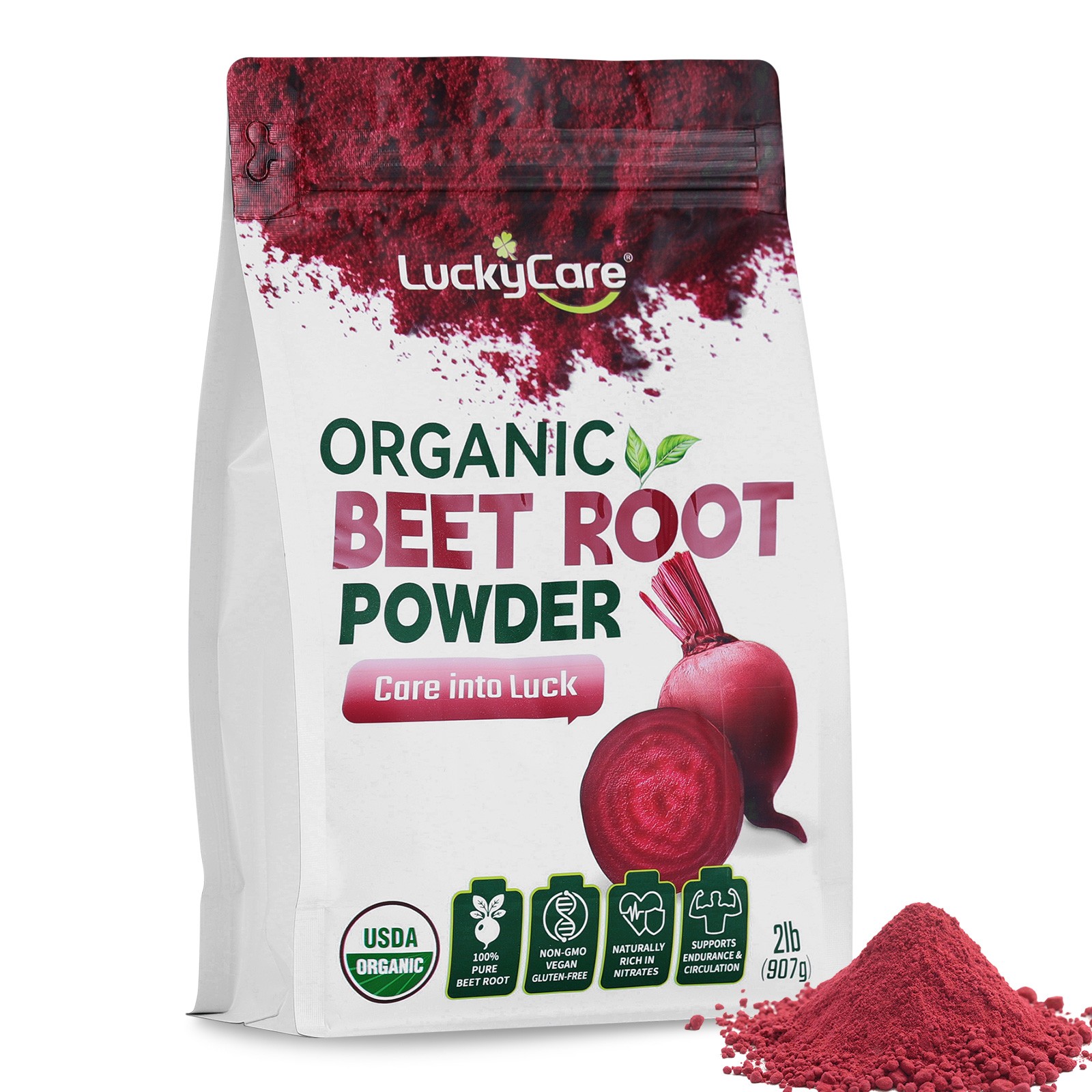 2LBs Organic Beet Root Powder Gluten Free Eye Health Carotenoids Raw Supplement