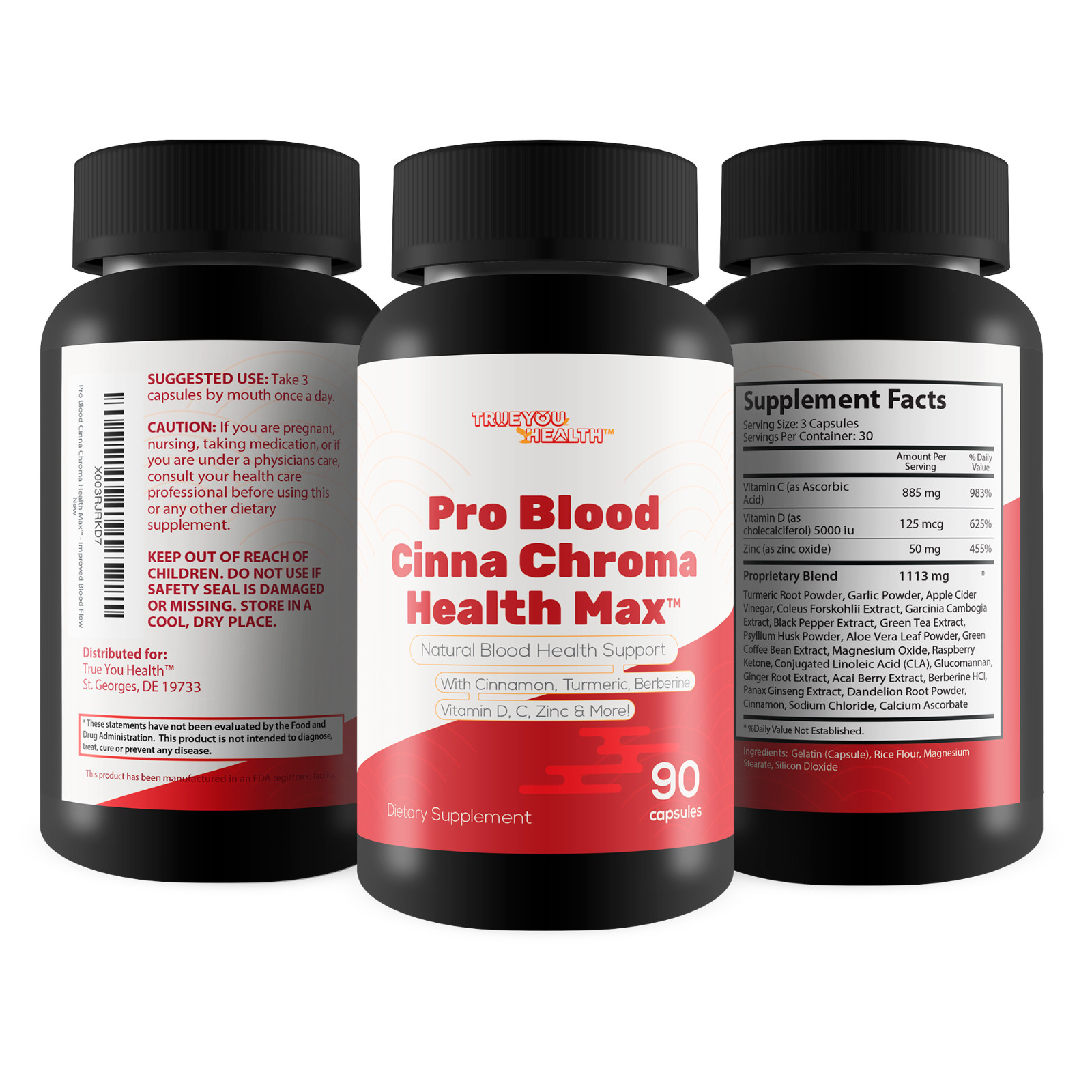 Pro Blood Cinna Chroma Health Max – Natural Blood Sugar Support with Cinnamon