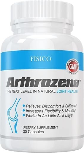 FISICO Arthrozene Natural Joint Health Supplement – New, Sealed and 100% Genuine