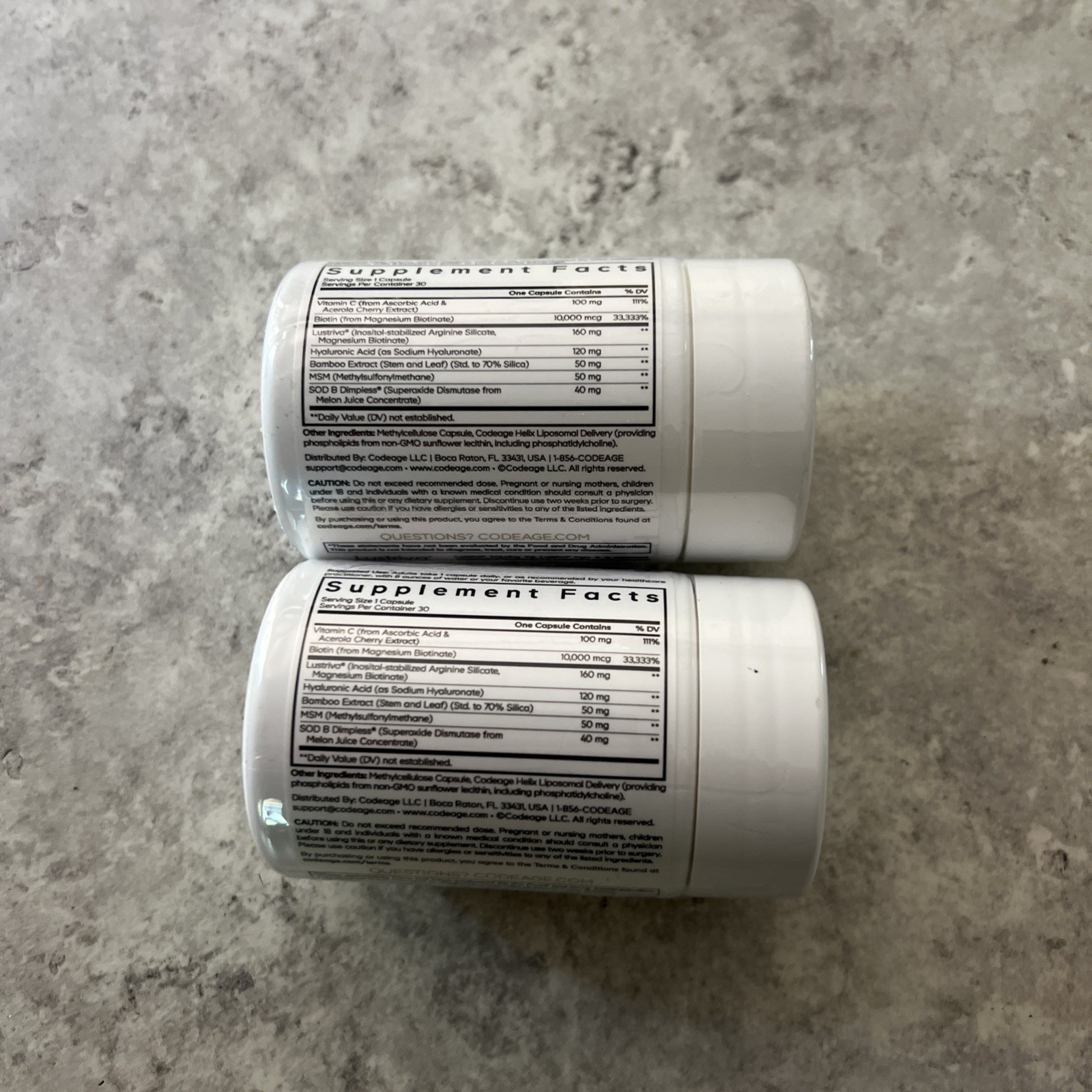 2X Hair Growth + Smooth Skin, Max, 30 Vegetable Capsules Exp 05/28 NEW