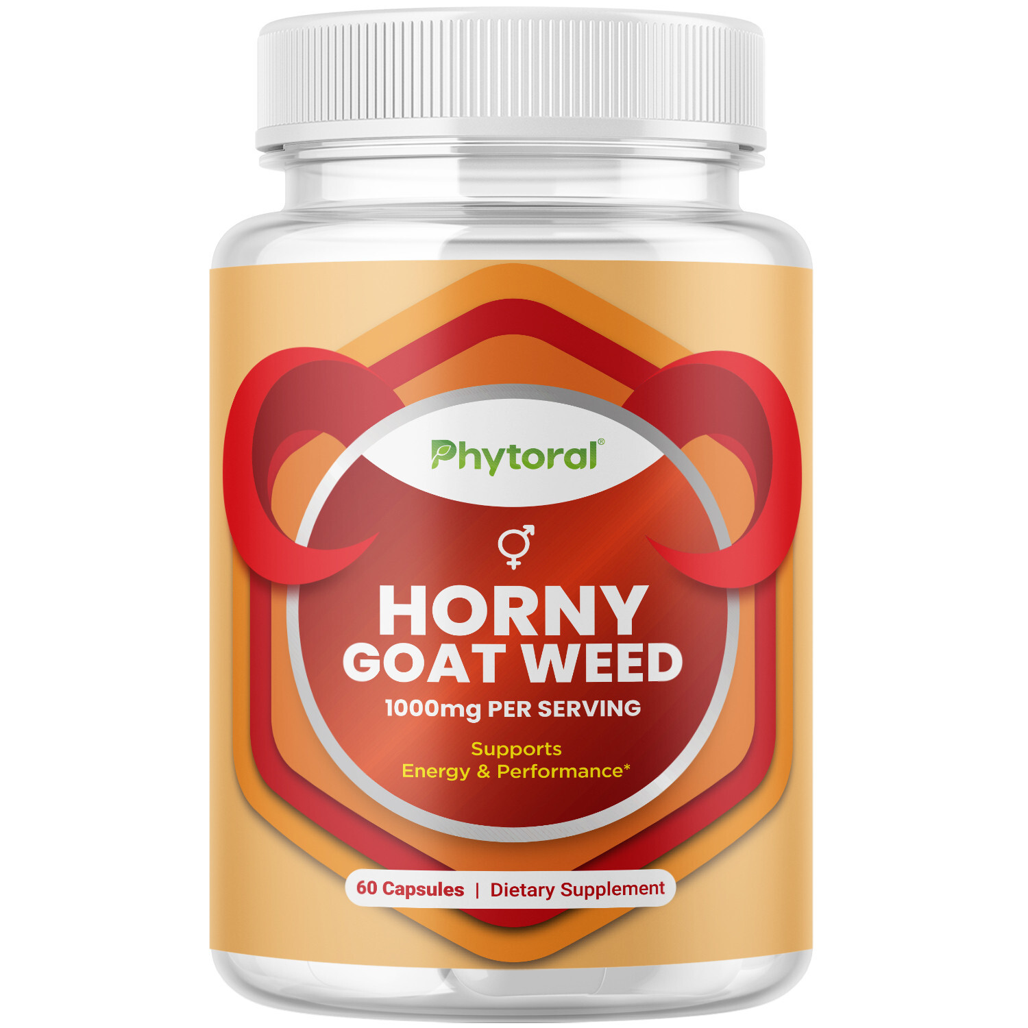 Pure Horny Goat Weed Extract with Maca Root – Drive Stamina Immune Support 60ct