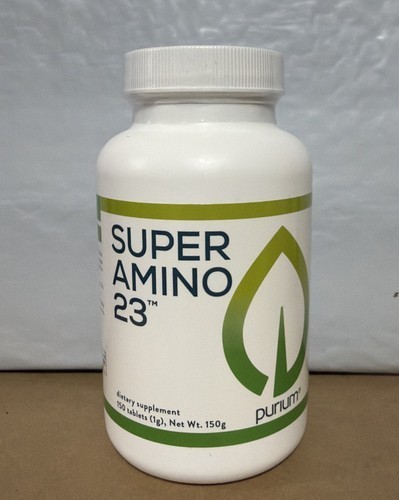 Purium Super Amino 23 150 Tablets Exp 7/2028 – New/Sealed!