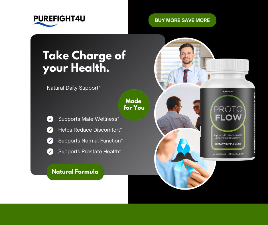 Prosto Flow Supports Healthy ProstateFunction Supplement-10 Bottles-600 Capsules