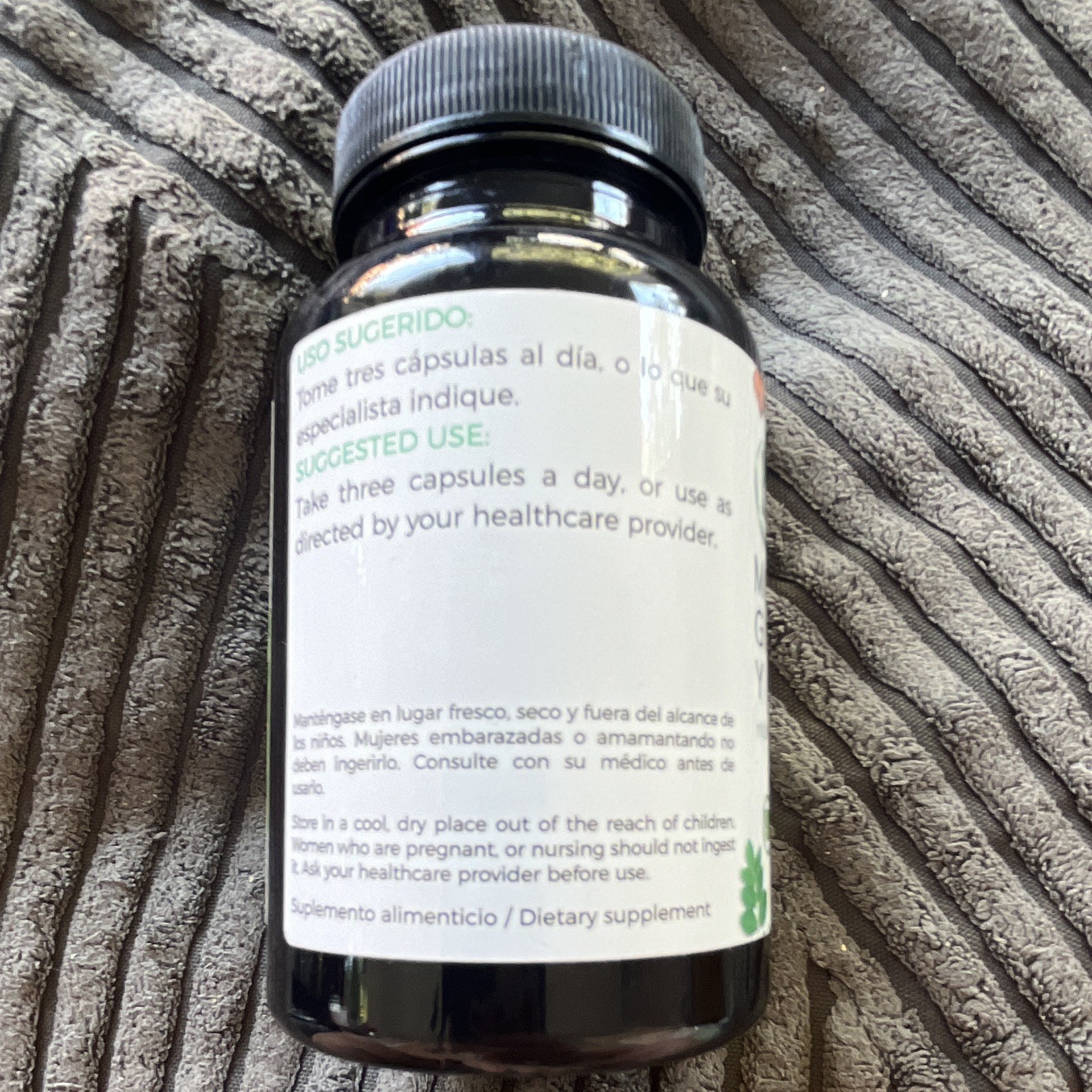Bexperts USA Moringa Soursop Turmeric 1500mg 90 Veg Capsules Organic Exp 03/31