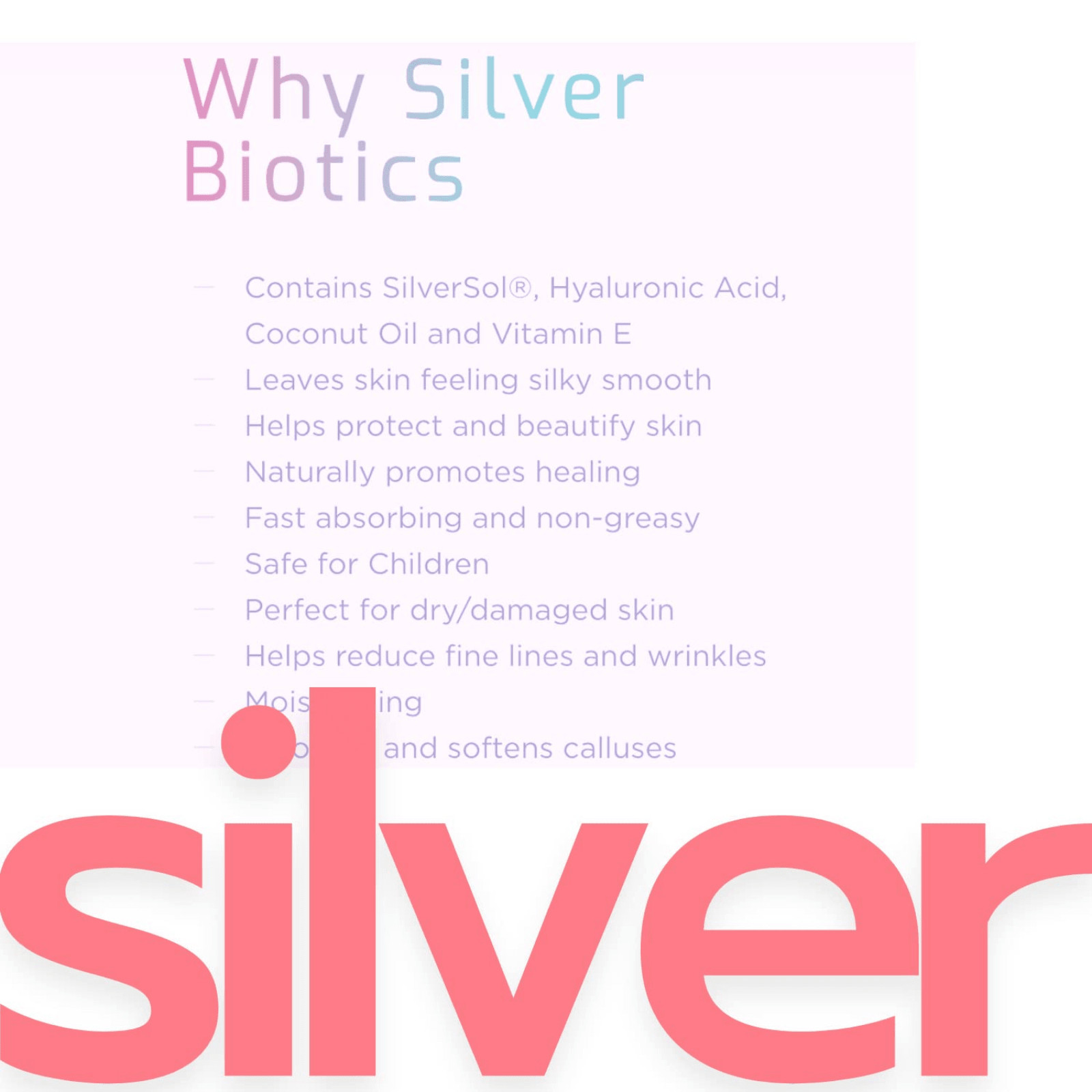 American Biotech Labs Silver Hand and Body Lotion Grapefruit 3.4 Oz