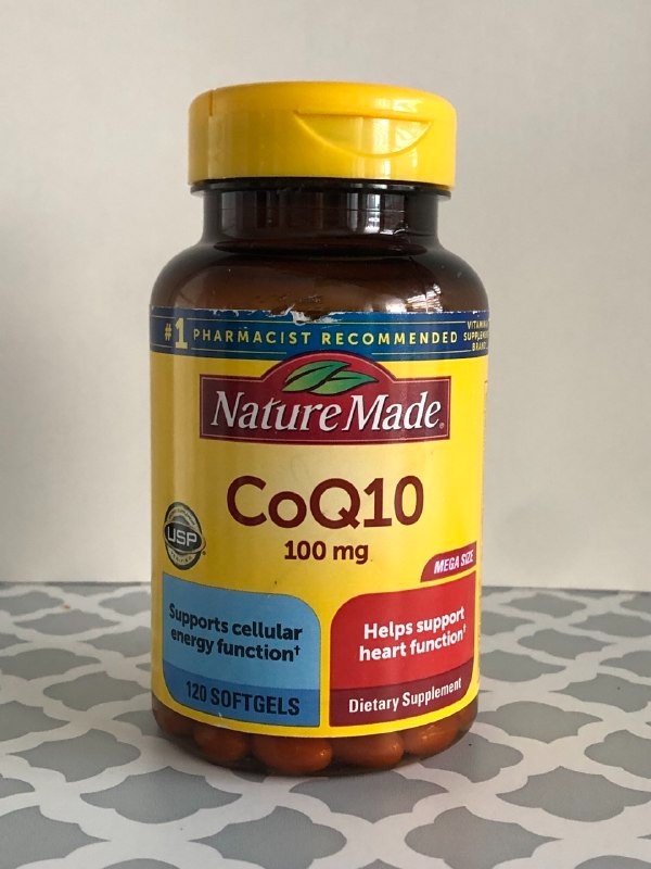 Nature Made CoQ10 Dietary Supplement – 120 Softgels Exp 04/2027