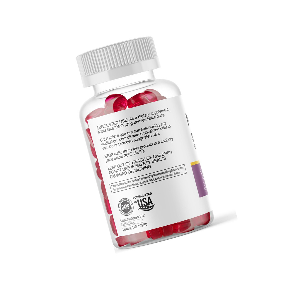 NEOTONICS Skin Care and Gut Essential Gummies 100% Natural Supplement 3 Bottles