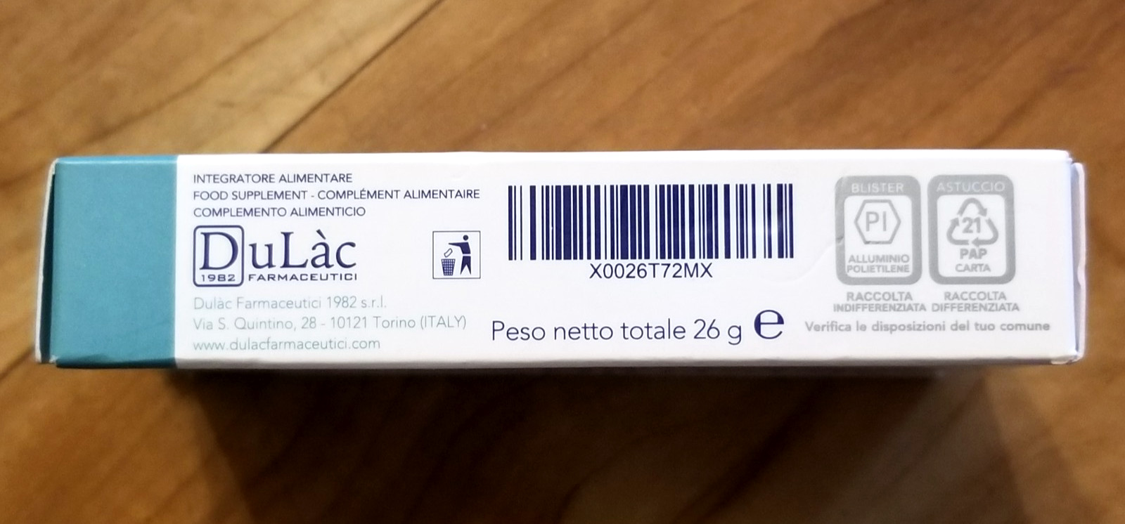 DuLac Pharma Diosmin Expert Omniven 500 Tablets 40 Blood EXP. 01/2027
