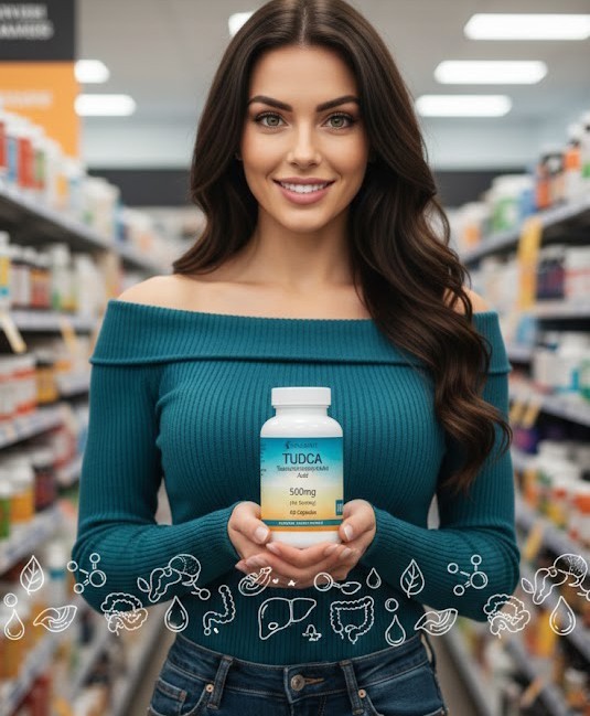 TUDCA 60 Capsules – 500 mg per serving-No.1