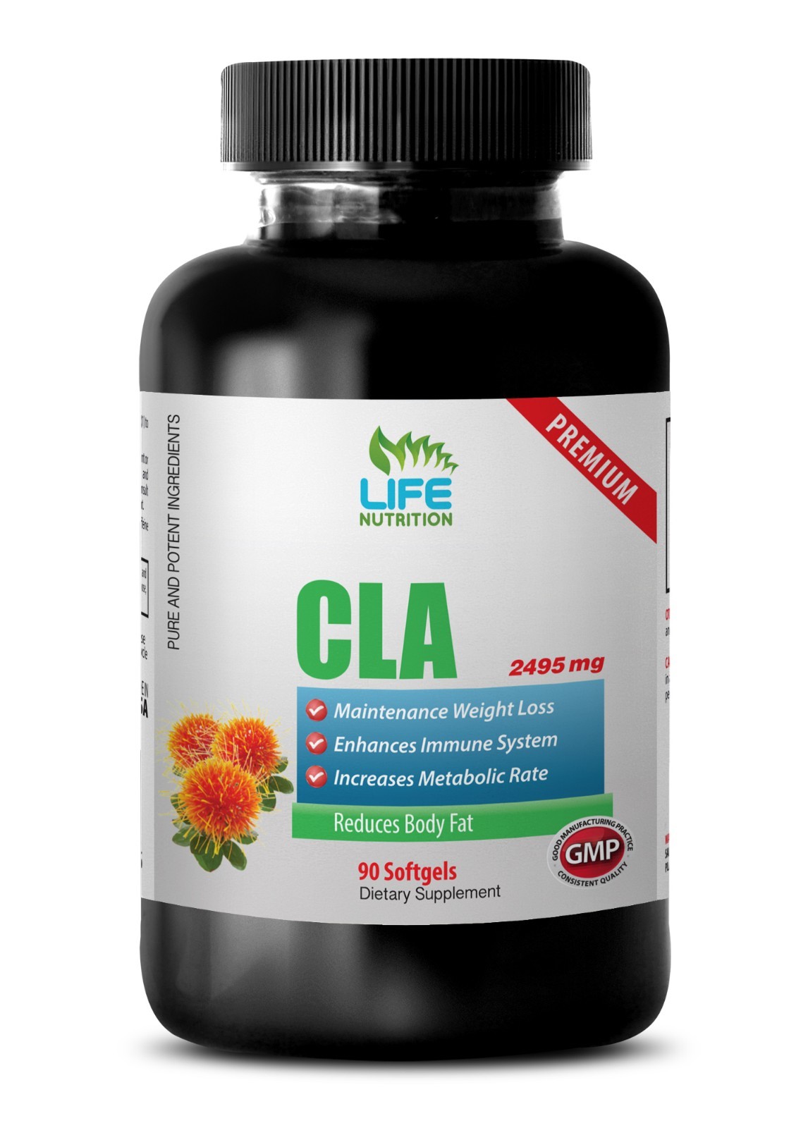 Fast Weight Loss Pills – CLA Oil 1250mg – CLA Safflower 1B