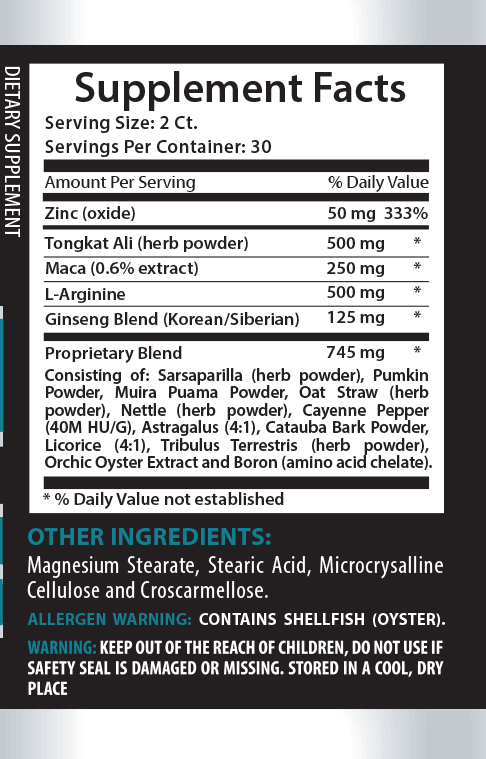 Natural Booster – LONGJACK – Nettle, Energy with Recovery 3Bot