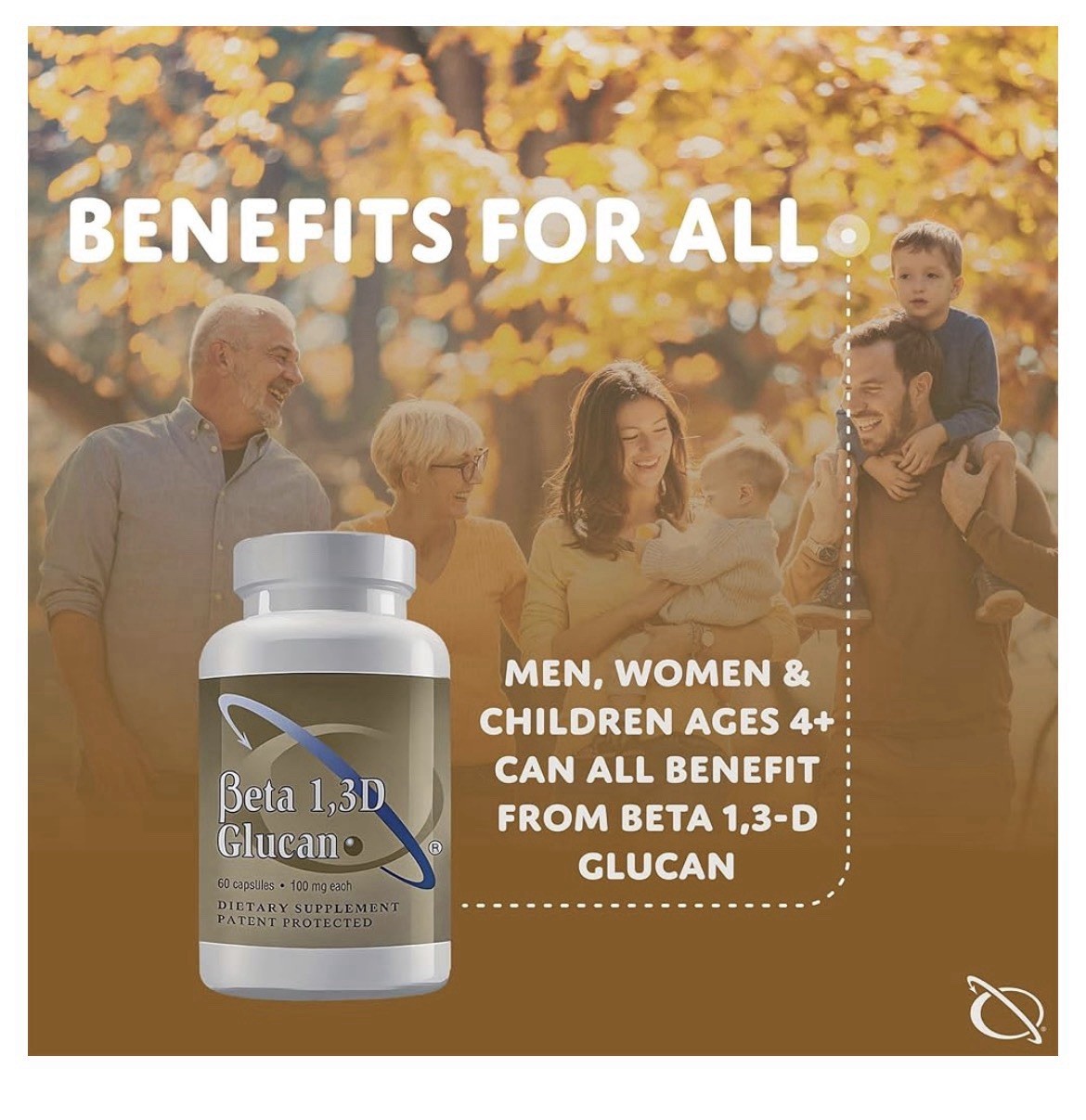 2 Pack Transfer Point Beta 1,3D Glucan 100 mg Immune Support Dietary Supplement