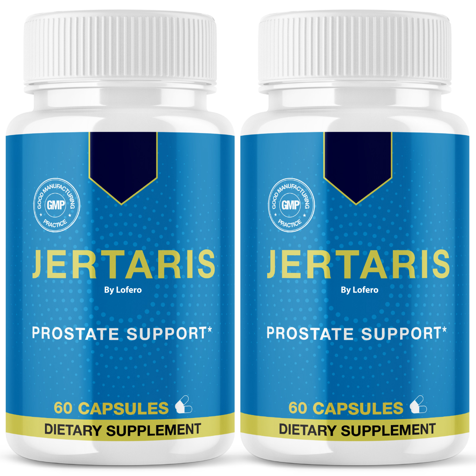 (2 Pack) Jertaris Pills for Men, Jertaris Advanced Male Prostate Health (120 ct)