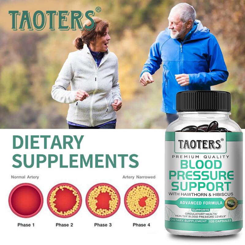 Advanced Blood Pressure Support Heart Health Diet 60to120 Caps Free Shipping New