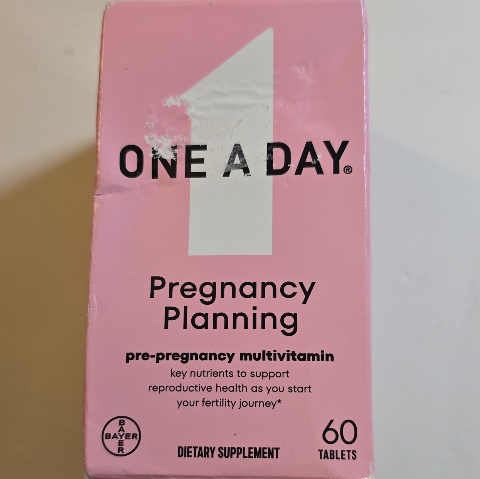 One A Day Pregnancy Planning Multivitamin Tablets 60 Exp 09/2026