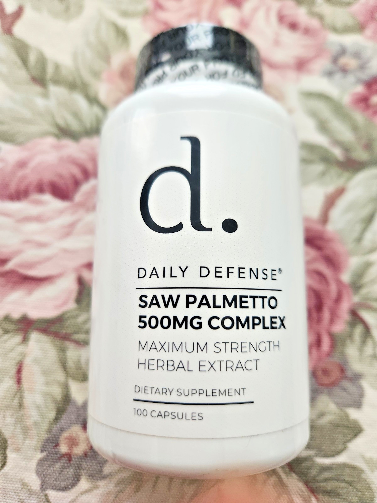 Daily Defense Saw Palmetto Supplement ~ Pure Saw Palmetto for Men & Women