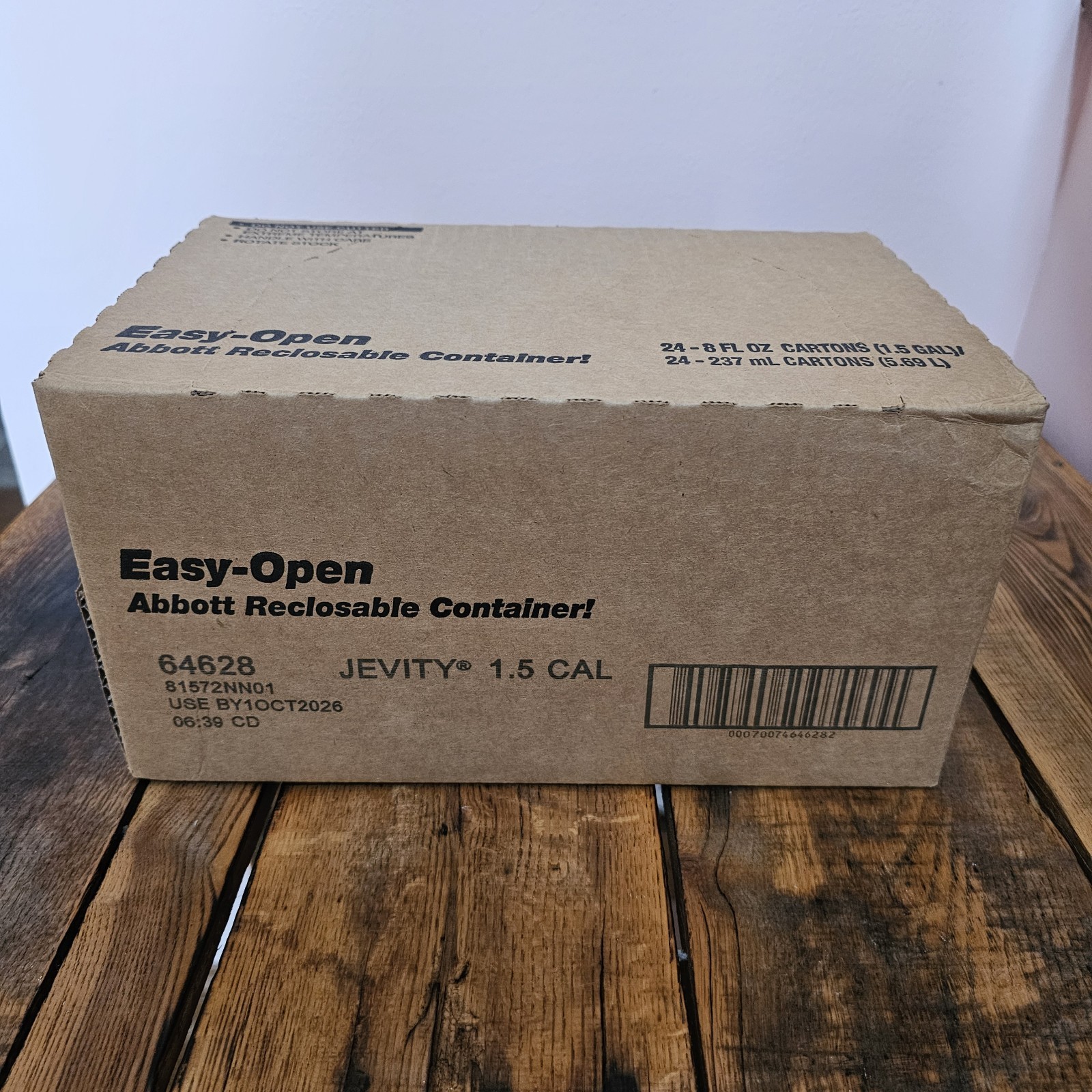 Jevity 1.5 Cal 1 case of 24 8 fl oz FAST SHIPPING Exp. 10/2026
