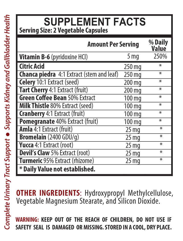 gout relief – URIC ACID FORMULA – uric acid cleanse – 1 Bottle