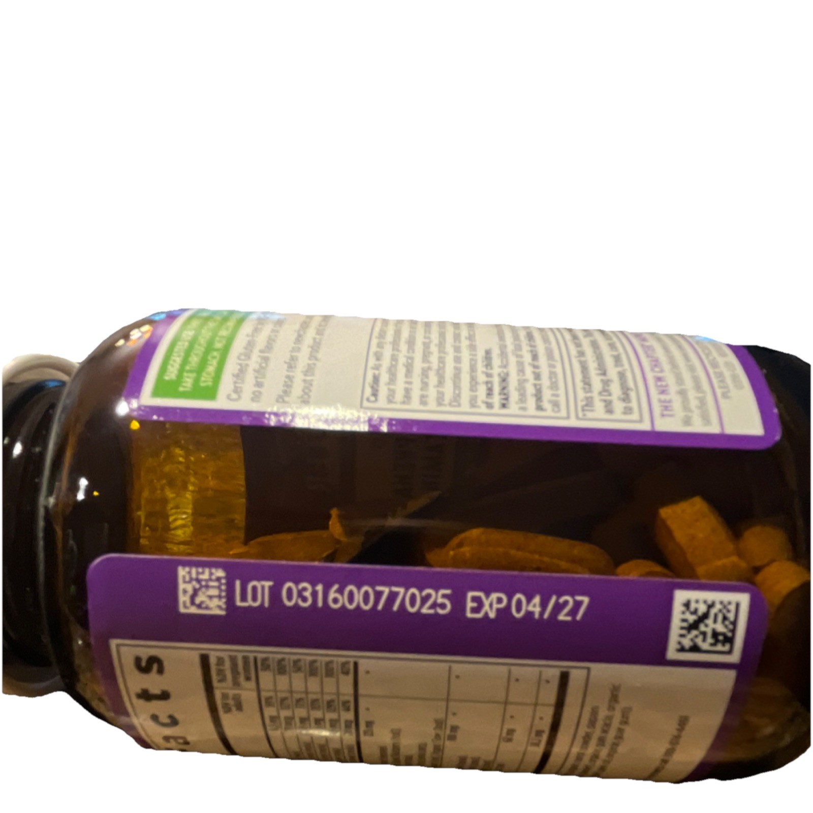 New Chapter Advanced Perfect Prenatal Multivitamin Tablets 96ct Exp 04/27
