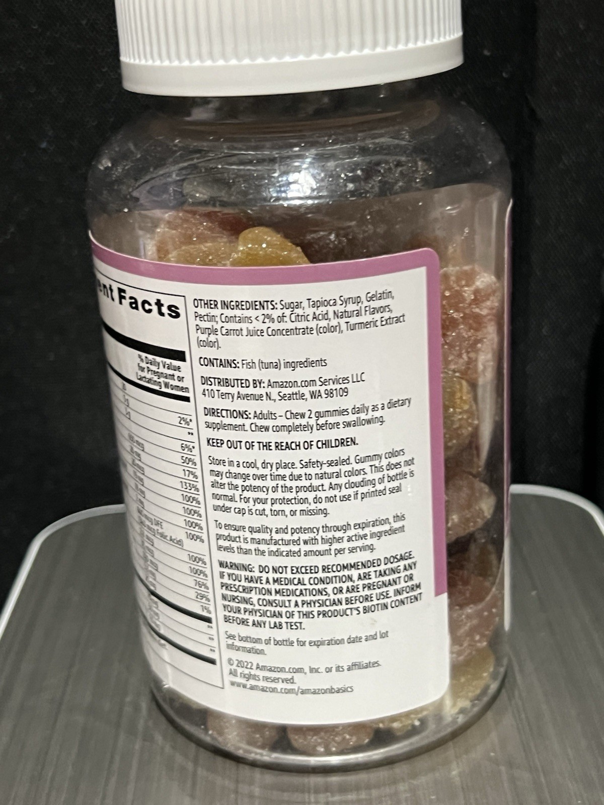 Amazon Basics Prenatal And Dha Raspberry Lemon Dietary Supplements 90ct B52
