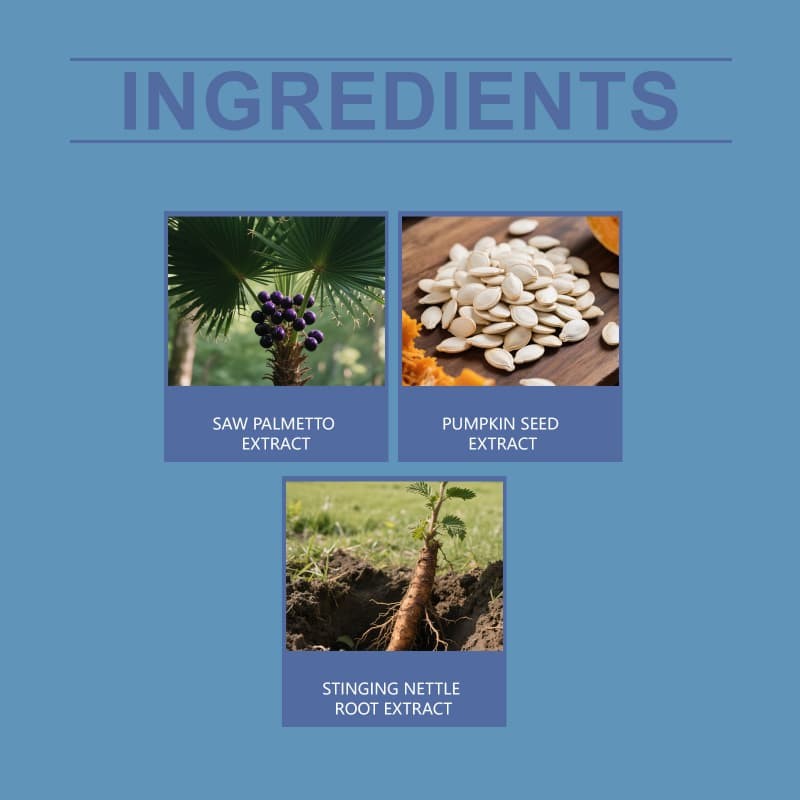 Hair Supplement – Urinary Function, Prostate Health & Men’s Wellness Docteat