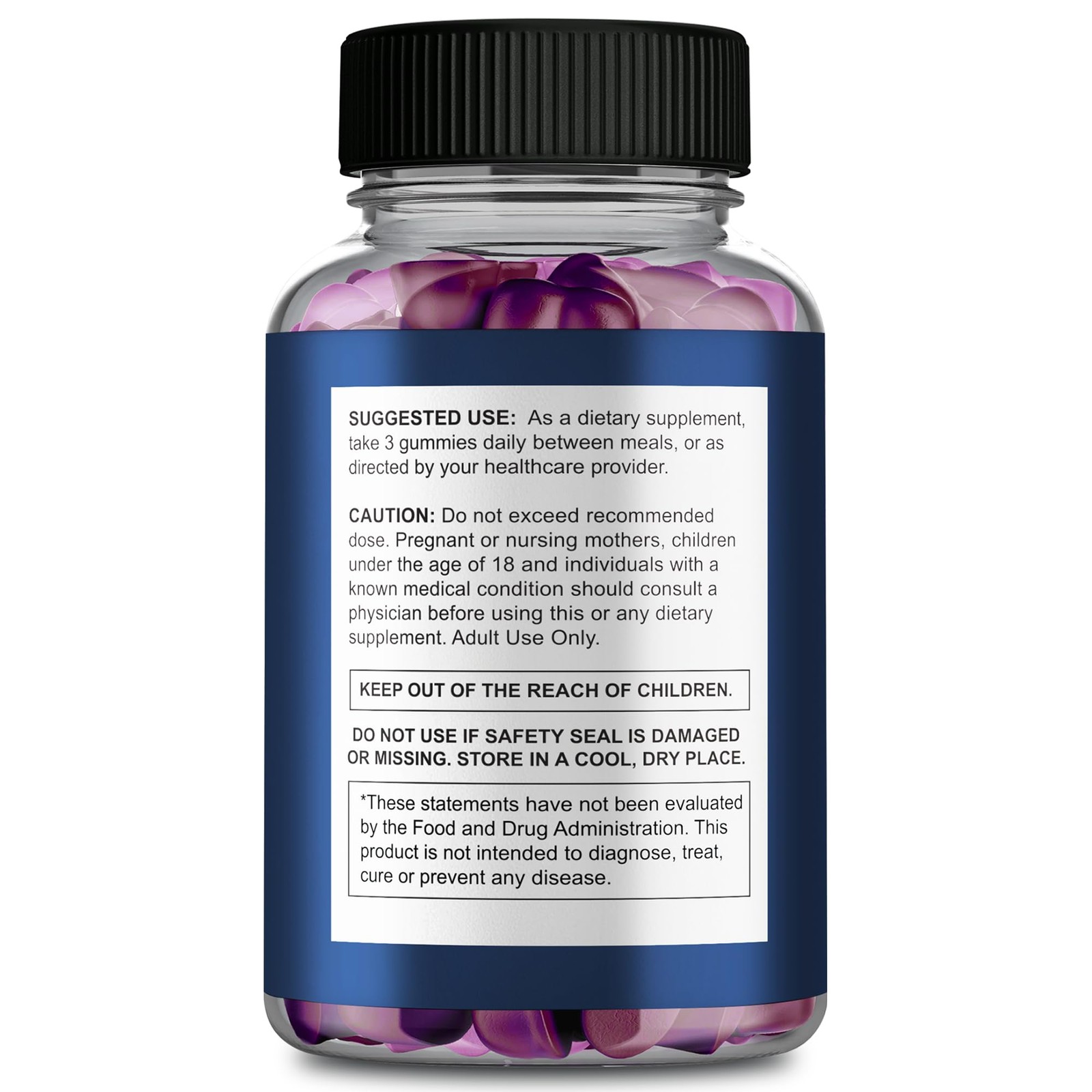 Jellyfil General Wellness Supplement – 300 Gummies (5 Pack)