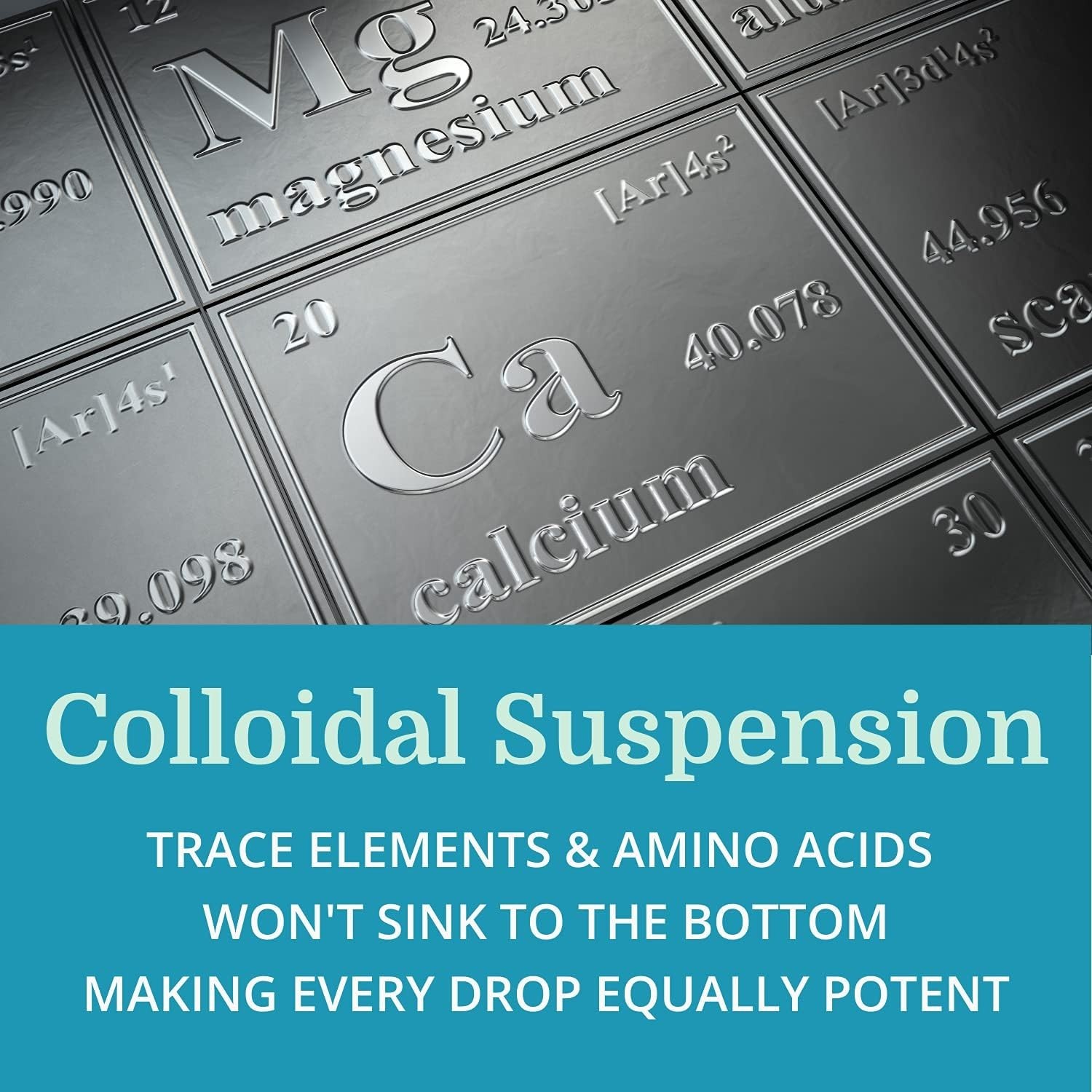 Morter Trace Minerals in Colloidal Suspension — Best Process Alkaline — Nutri…
