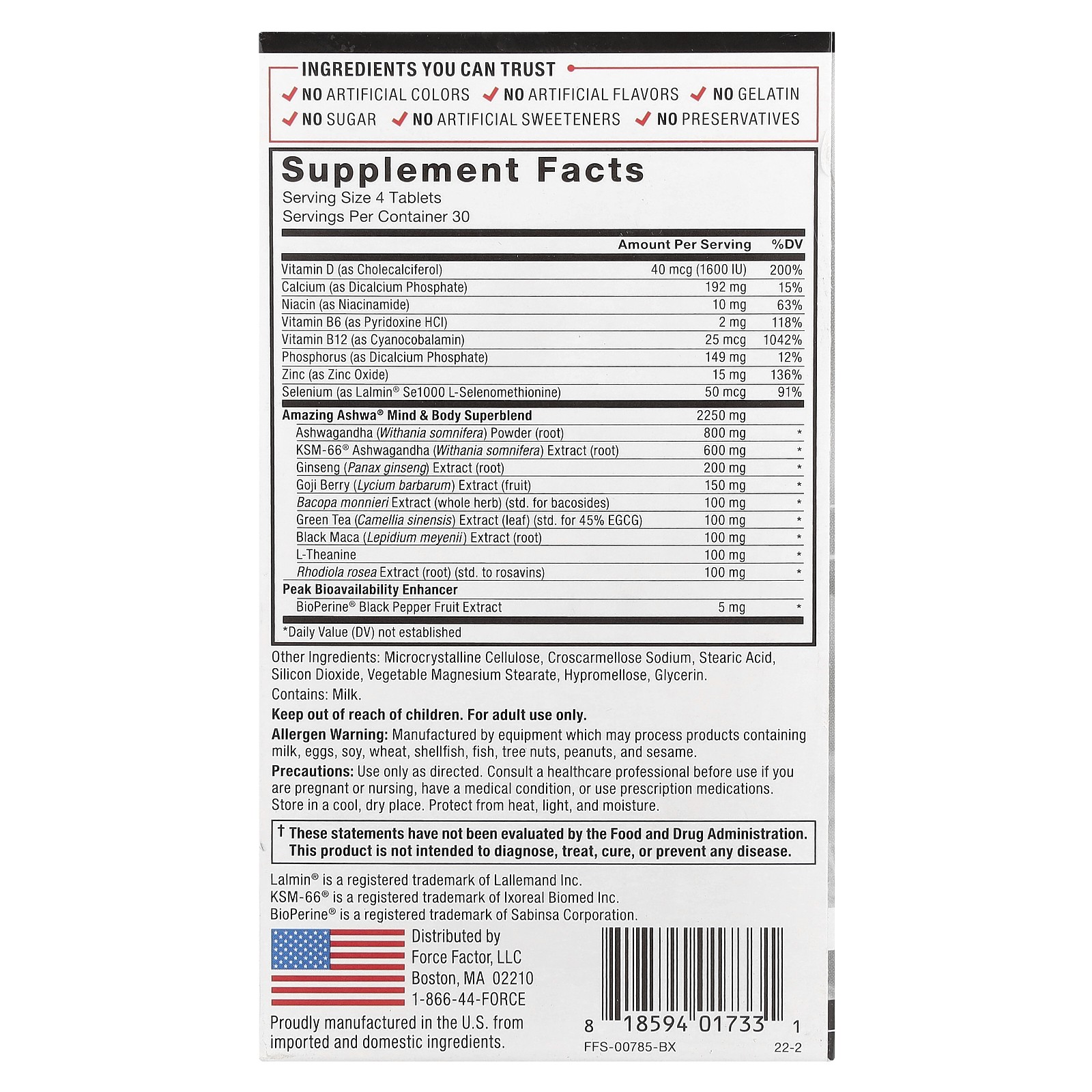 Amazing Ashwa , 120 Tablets