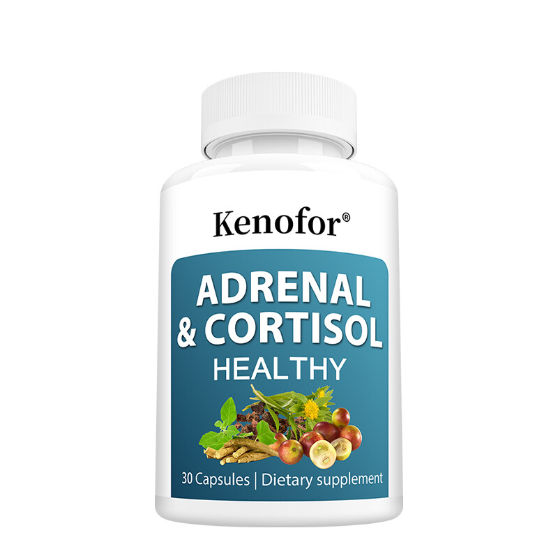 Adrenal Support Supplement Natural Stress Relief & Cortisol Manager Capsules