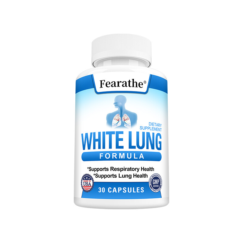 Lung Support Capsules – Free Breathing,Clear Airways,Lung Detox Supplements