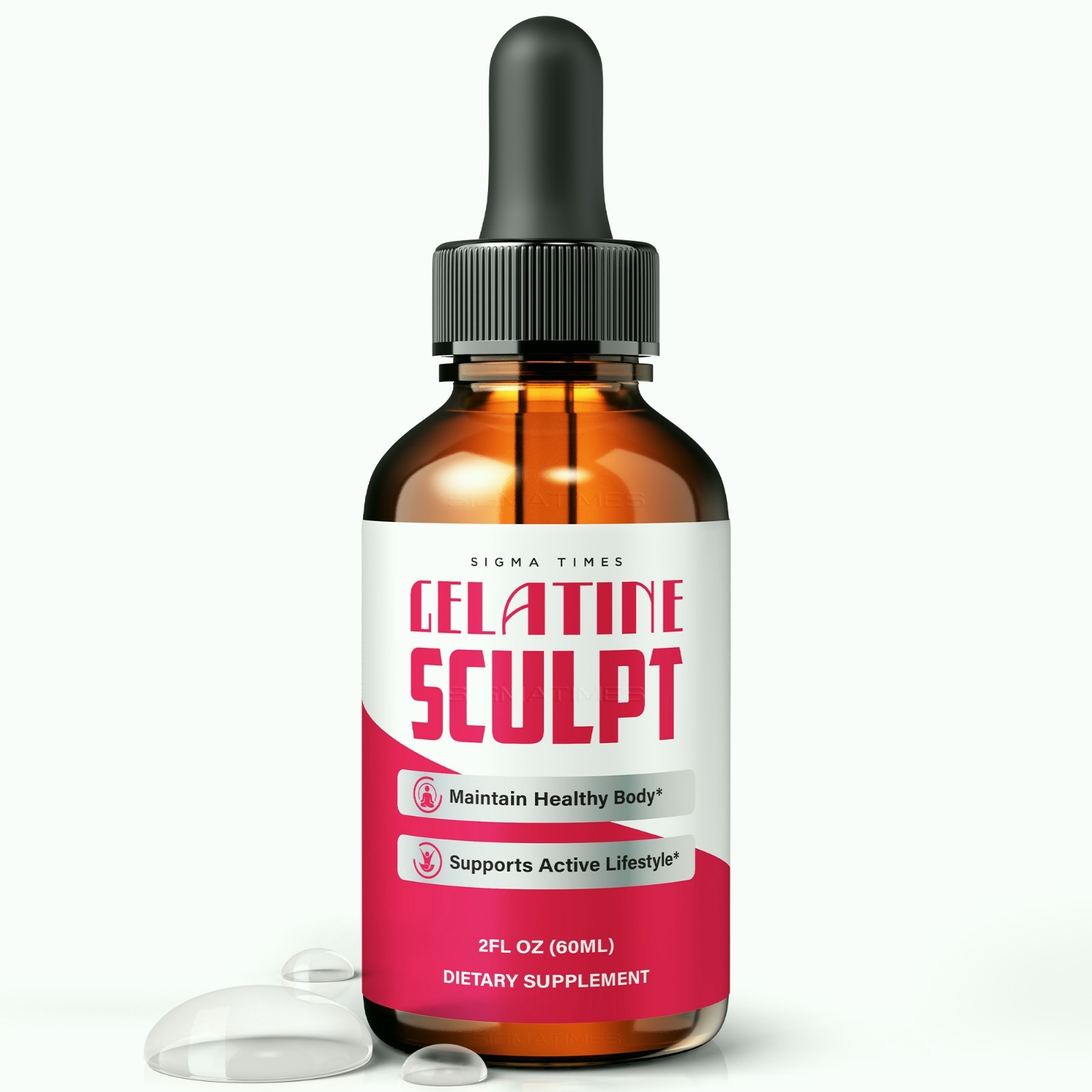 Gelatine Sculpt Drop, Natural Metabolism Support & Healthy Weight Loss (30 serv)