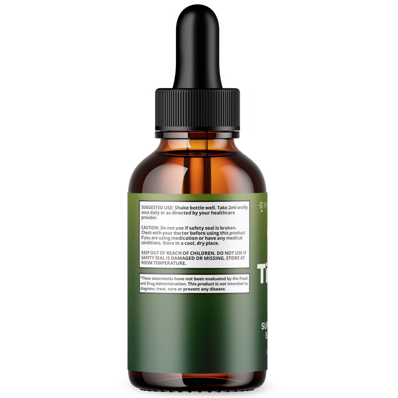 (1 Pack) Tinnitus Fix Ear Health Drops All Natural TinnitusFix Vitamin 30 Servs