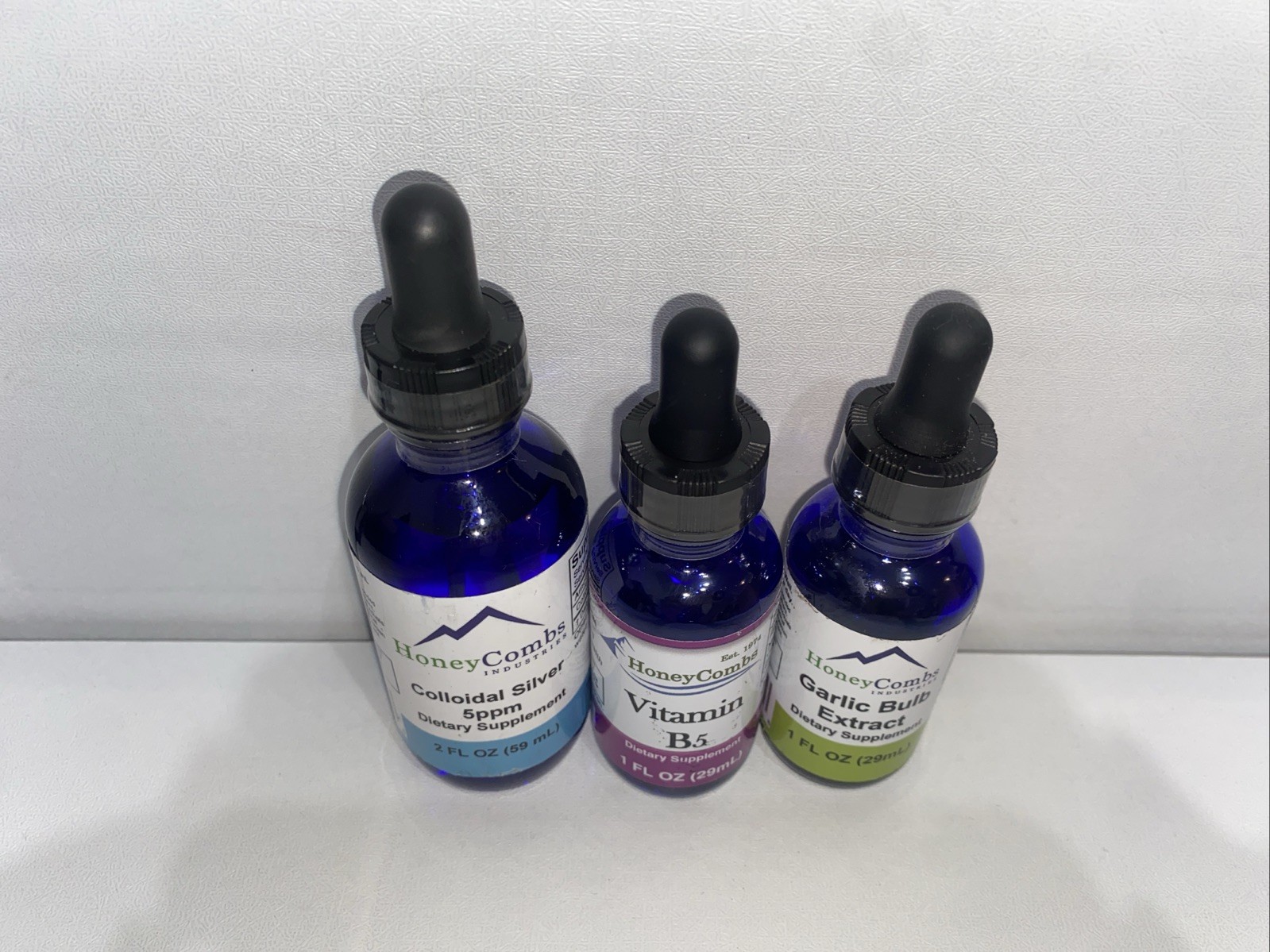 Lot Of 3- Honey Combs Dietary Supplements