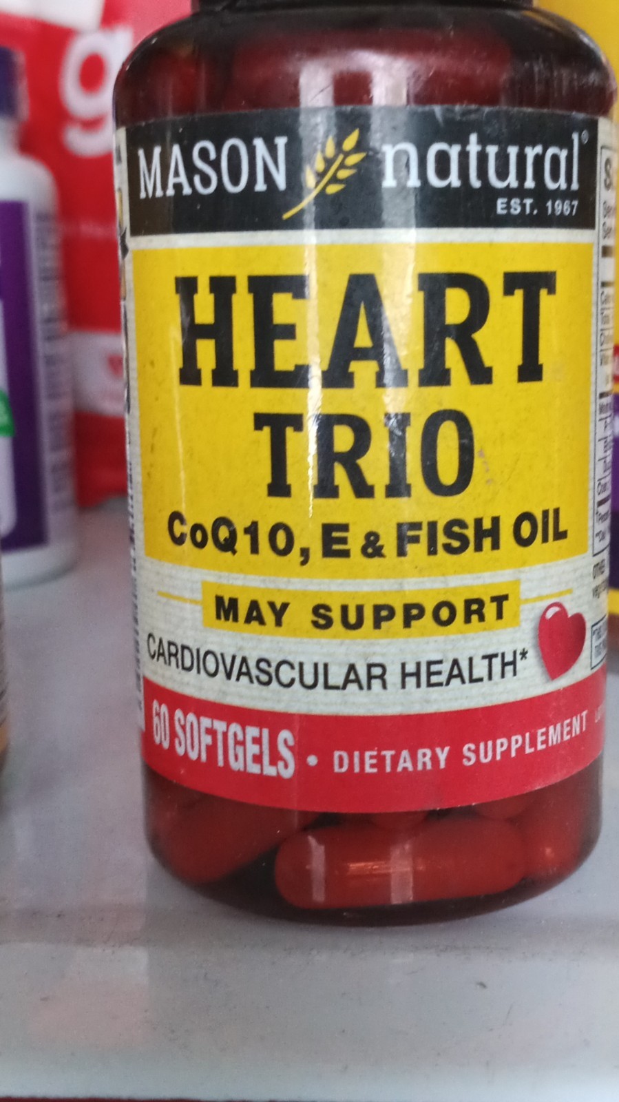 5 bottles Nature Made Prenatal+DHA, Mason CoQ10+Fish Oil, Kuenking Keto Gummies