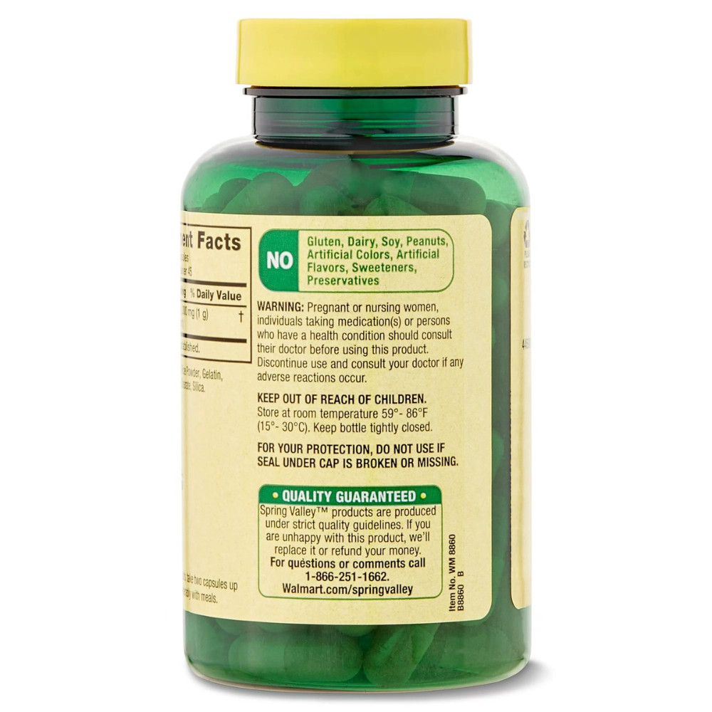 New Spring Valley Beet Root Blood Health Dietary Supplement, 1000 mg, 90 count