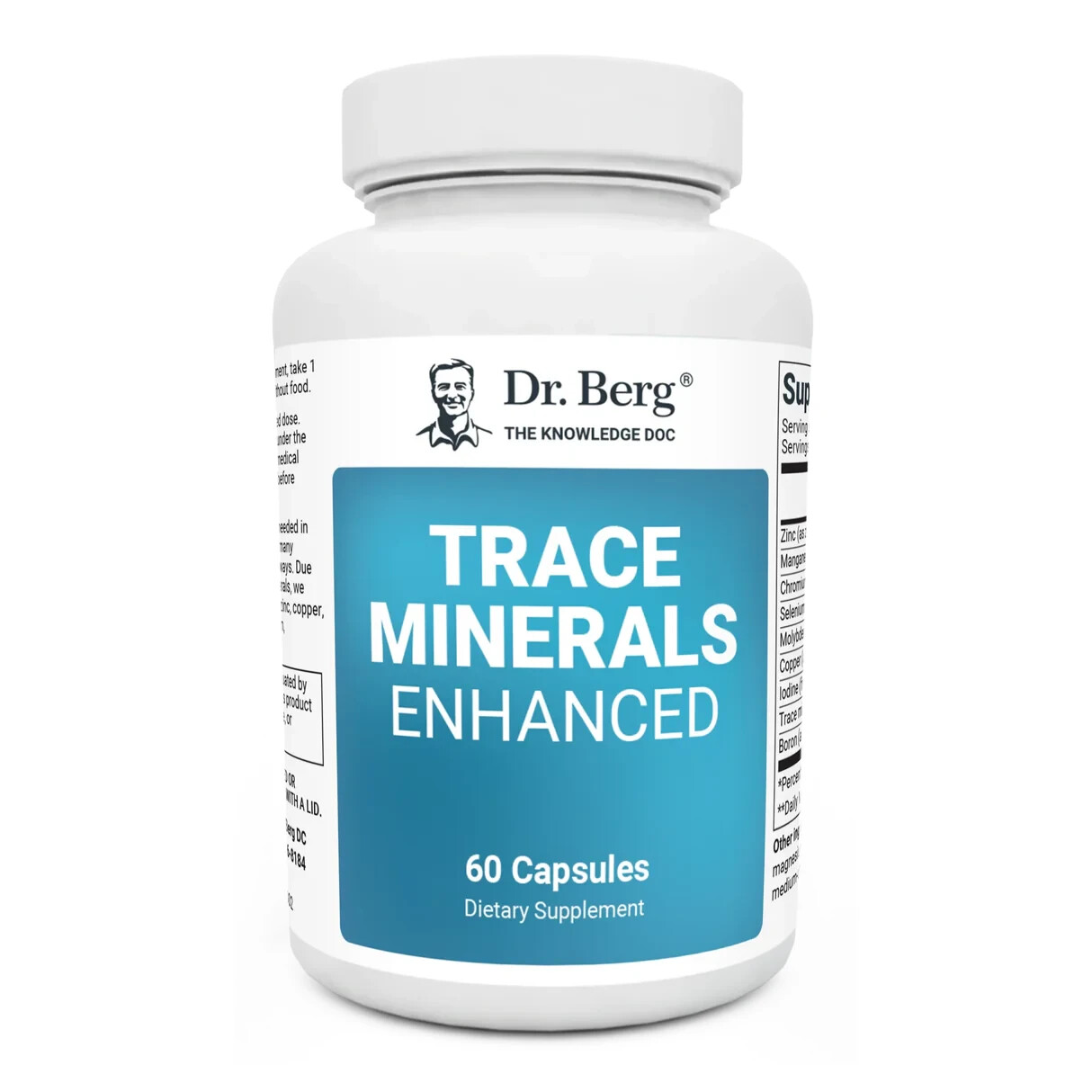 Dr. Berg – Trace Minerals Enhanced – 60 Capsules