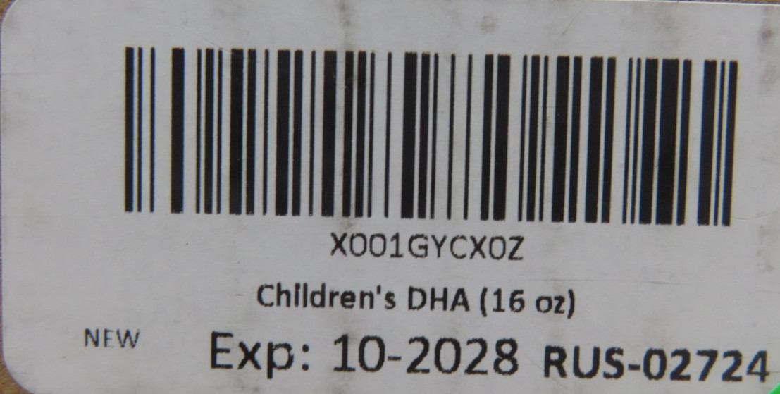 Nordic Naturals Children’s DHA Liquid Flavored Kids Fish Oil 16oz NEW