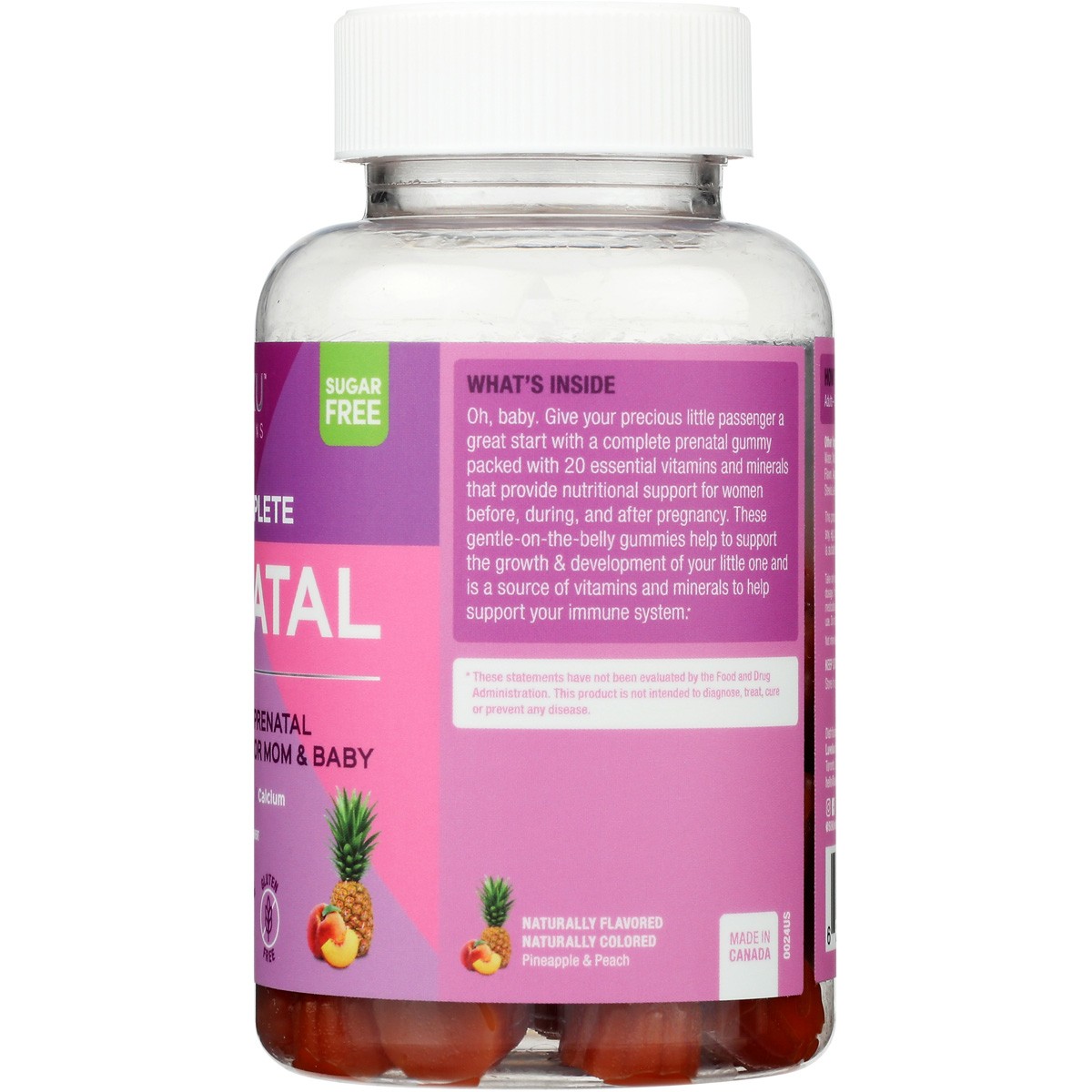 Complete Prenatal Vitamins By Suku 60 Gummies Dietary Supplement Ct 1 Pack