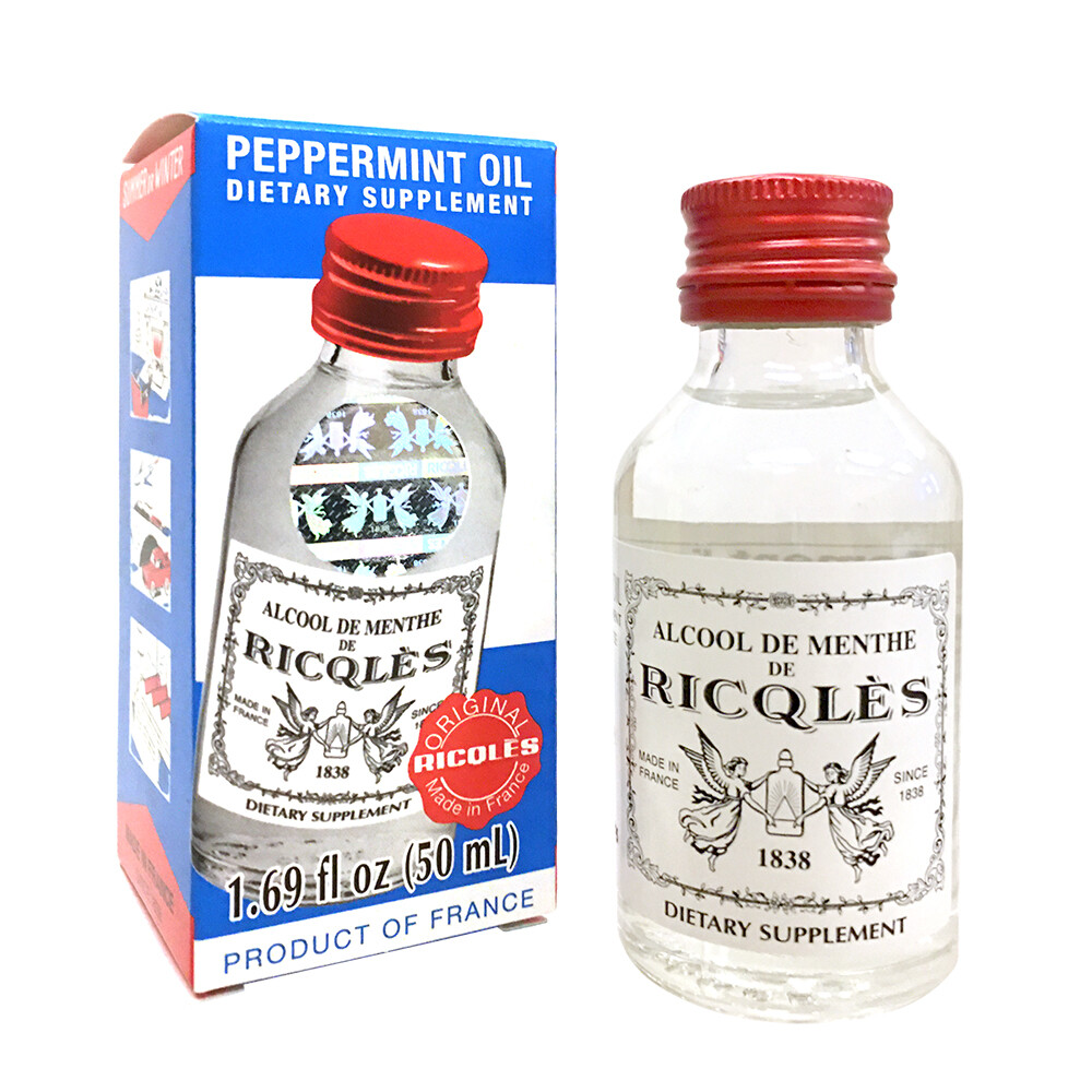 Ricqlès Peppermint Oil Dietary Supplement (1.69 fl. oz)