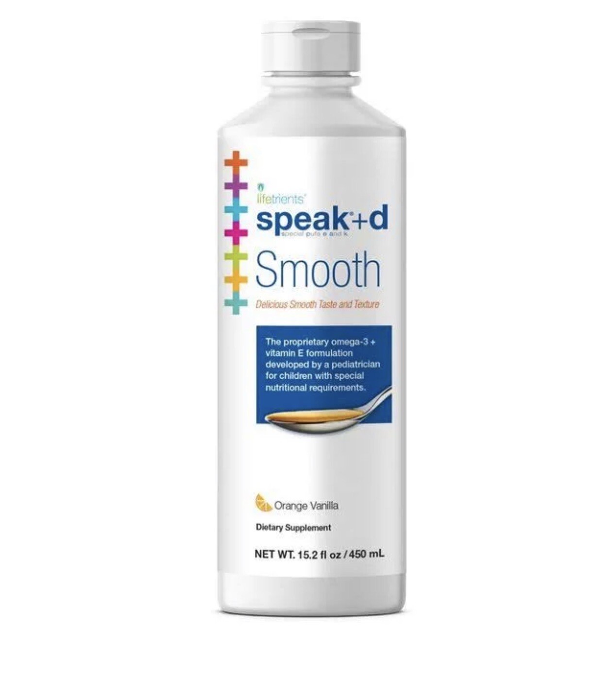 2 Bottles For $180 Lifetrients Speak+D Smooth Orange Vanilla 15.2 oz GET IT NOW!