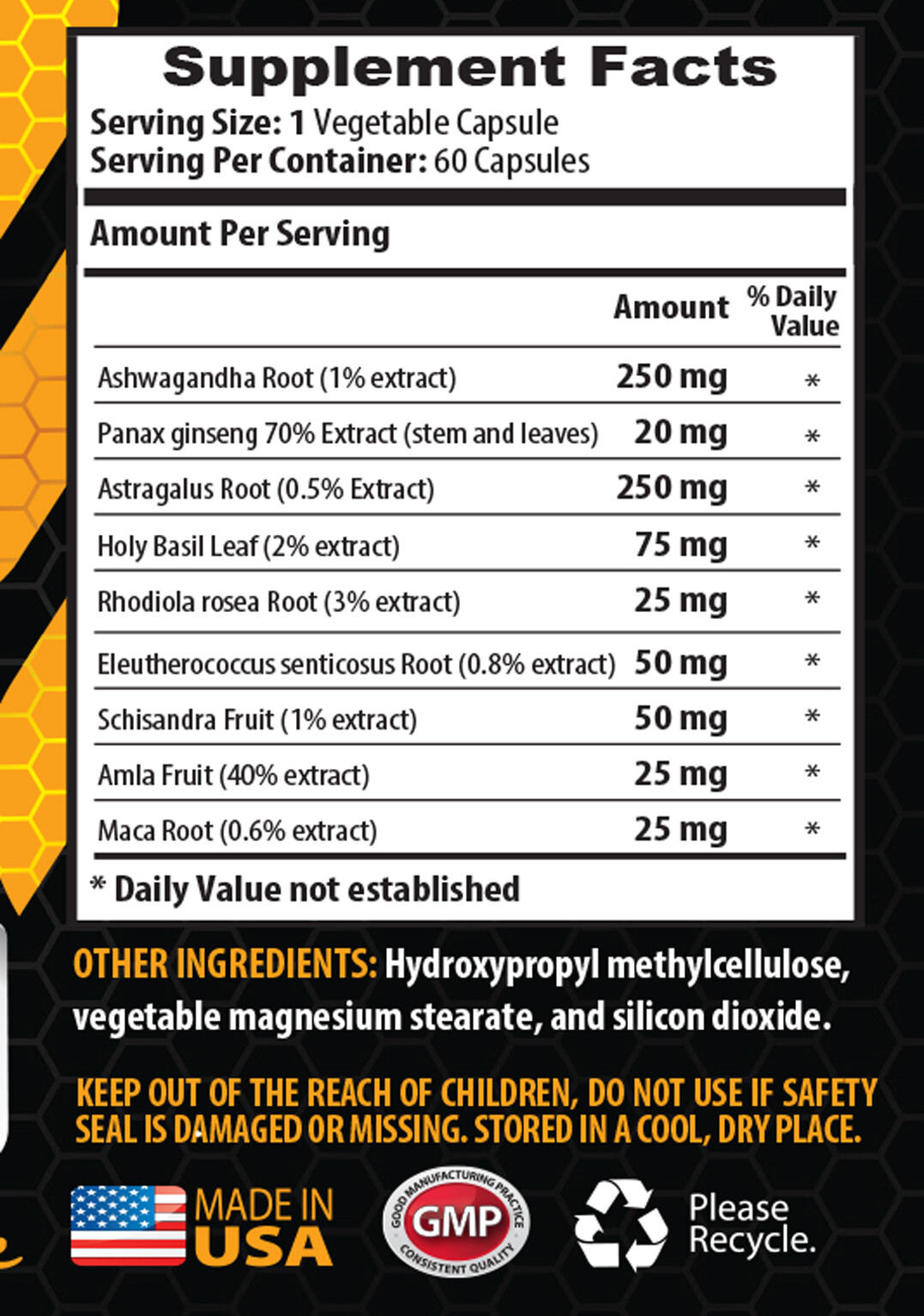 energy boosters for men – ASTRAGALUS COMPLEX – amla fruit capsules 1 BOTTLE
