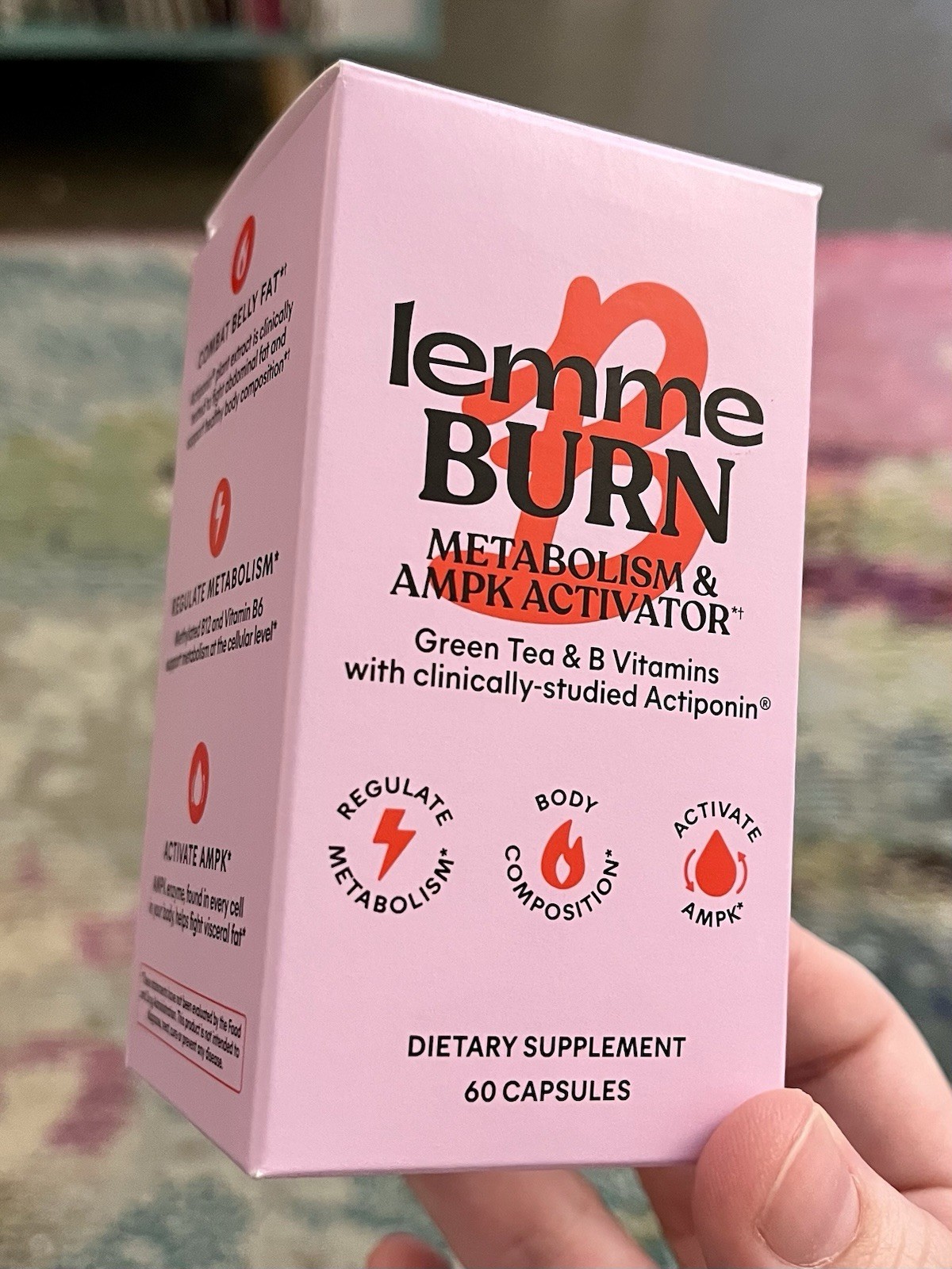 LEMME Burn Capsules 60 Count Dietary Supplement
