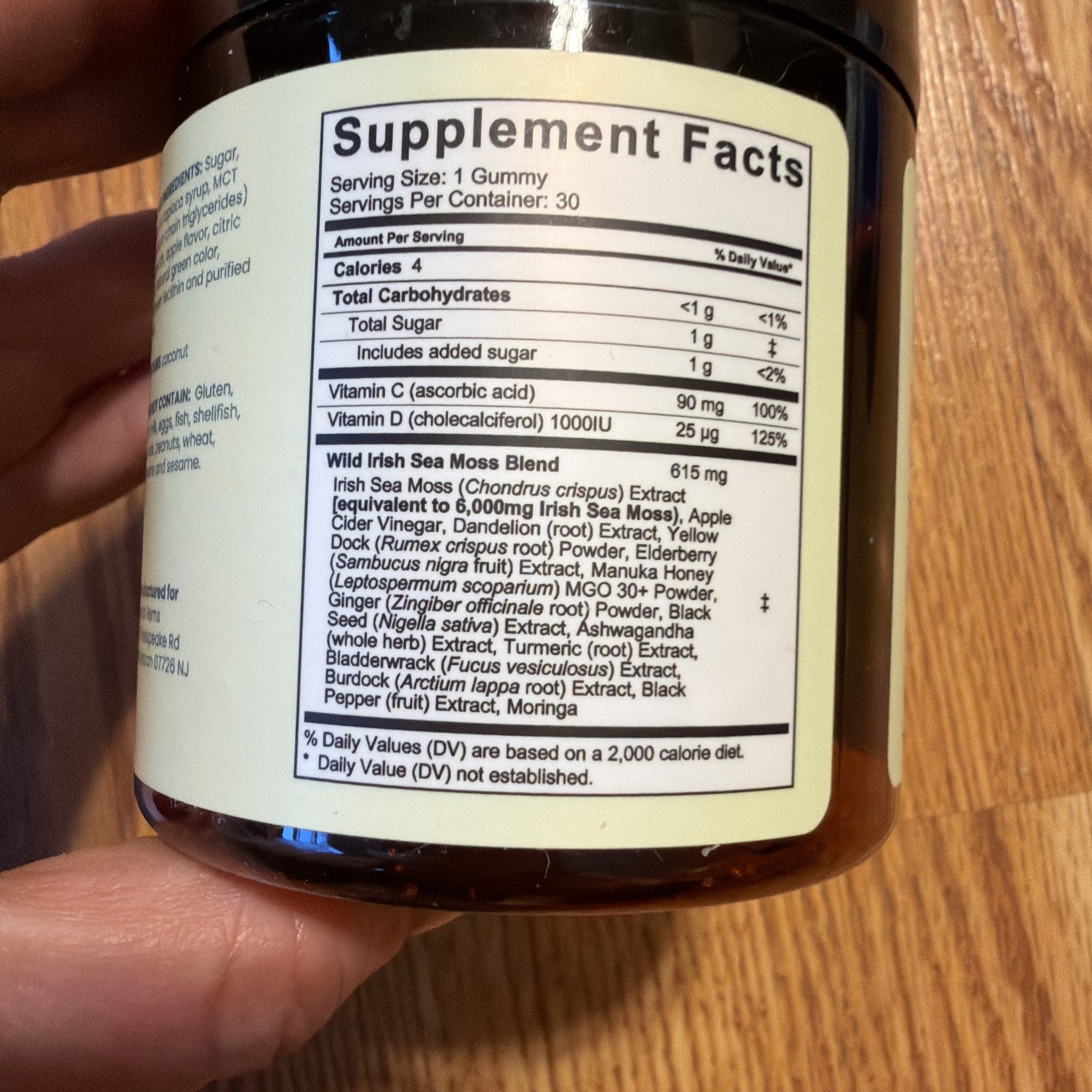 RRIVAN Sea Moss Gummies 6000mg 16-in-1 Ashwagandha Black Seed Oil Bladder 30gumy